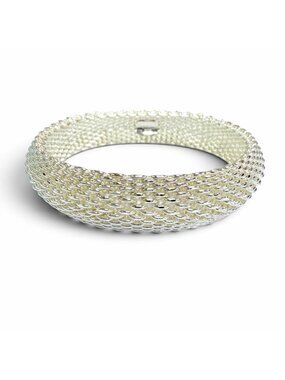 Tiffany & Co Somerset Bangle 925 Bracelet Silver